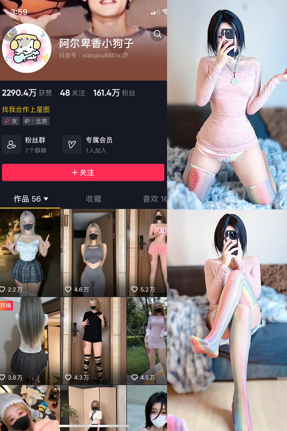 抖音 阿尔卑香小狗子 微密圈 NO.035期 【16P】最新至: